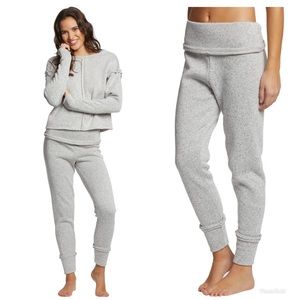 Onezie Cozy Raw Seam Soft Fleece Leggings